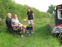 And the sun still shines for evening drinks